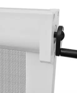 White Roll Down Insect Screen for Windows 60 x 150 cm
