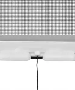 White Roll Down Insect Screen for Windows 120 x 170 cm