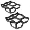 vidaXL Pavement Mold for the Garden 42 x 42 x 4 cm Set 2 pcs vidaXL Pavement Mold for the Garden 42 x 42 x 4 cm Set 2 pcs