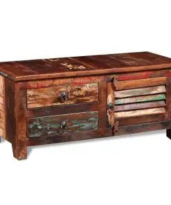 vidaXL Reclaimed TV Hi-Fi Cabinet Side Cabinet Solid Wood