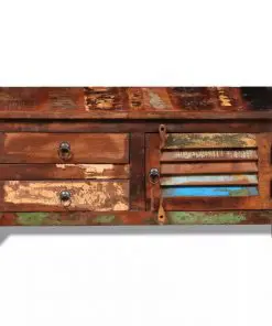 vidaXL Reclaimed TV Hi-Fi Cabinet Side Cabinet Solid Wood