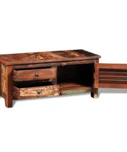 vidaXL Reclaimed TV Hi-Fi Cabinet Side Cabinet Solid Wood