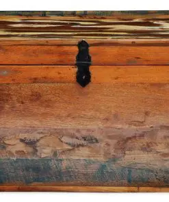 vidaXL Reclaimed Storage Box Solid Wood