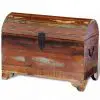 vidaXL Reclaimed Storage Chest Solid Wood