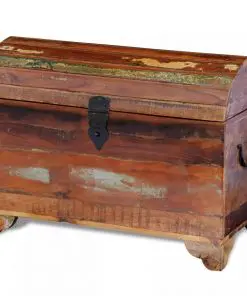 vidaXL Reclaimed Storage Chest Solid Wood