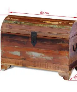 vidaXL Reclaimed Storage Chest Solid Wood