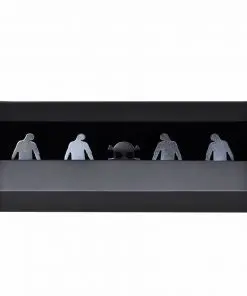 Magnetic Knockdown Pellet Catcher Shooting Target Zombie Design