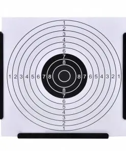 14 cm Funnel Target Holder Pellet Trap + 100 Paper Targets