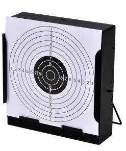 14 cm Square Target Holder Pellet Trap + 100 Paper Targets