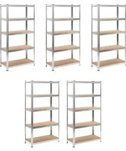 Heavy-duty Storage Rack 5 pcs