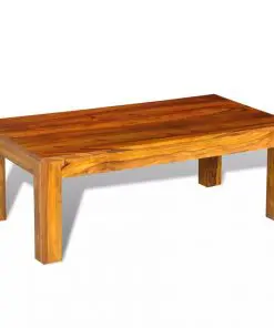 vidaXL Coffee Table Solid Sheesham Wood 110x60x40 cm