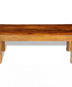 vidaXL Coffee Table Solid Sheesham Wood 110x60x40 cm