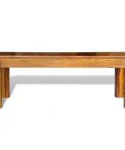 vidaXL Coffee Table Solid Sheesham Wood 110x60x40 cm