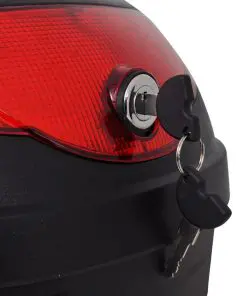 vidaXL Motorbike Top Case 36 L for Single Helmet