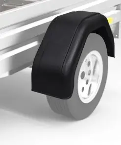 vidaXL 2x Mudguard for Trailer Wheels 200 x 680 mm