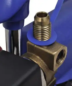 vidaXL Single-stage Vacuum Pump with Pressure Gauge 71 L / min