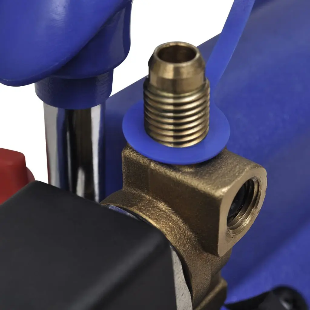 vidaXL Single-stage Vacuum Pump with Pressure Gauge 71 L / min