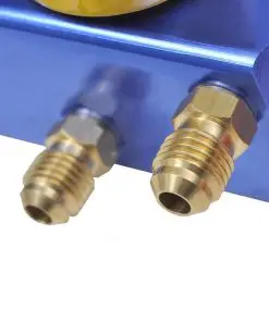 vidaXL 4-way Manifold Gauge Set for Air Conditioning