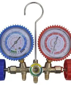 vidaXL 2-way Manifold Gauge Set for Air Conditioning