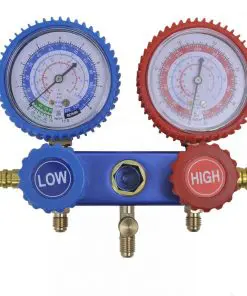 vidaXL 2-way Manifold Gauge Set in Tool Kit