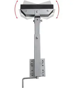 Boat Trailer Solid Bar Bow Support Set of 2 63 – 88 cm