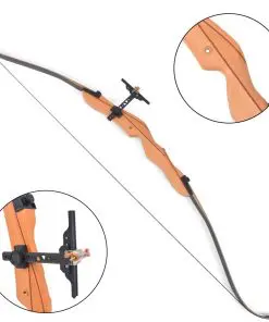 vidaXL Adult Recurve Bow 68″ 30 lb