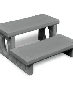 vidaXL Spa Steps Grey