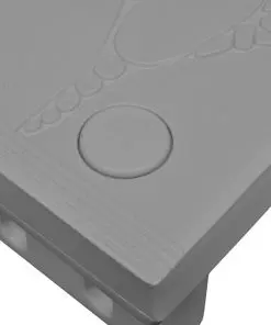 vidaXL Spa Steps Grey