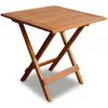 vidaXL Bistro Table 46x46x47 cm Solid Acacia Wood