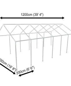 Steel Frame for 12 x 6 m Party Tent