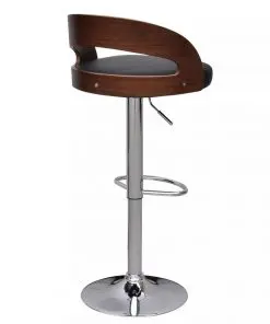vidaXL Bar Stools 2 pcs Bent Wood