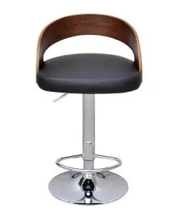 vidaXL Bar Stools 2 pcs Bent Wood