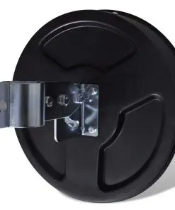 Convex Traffic Mirror PC Plastic Black 30 cm Outdoor