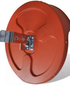 Convex Traffic Mirror PC Plastic Orange 45 cm Outdoor
