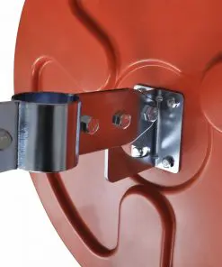 Convex Traffic Mirror PC Plastic Orange 45 cm Outdoor