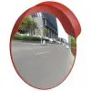 vidaXL Convex Traffic Mirror PC Plastic Orange 60 cm vidaXL Convex Traffic Mirror PC Plastic Orange 60 cm