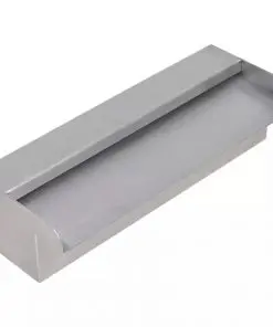 Rectangular Waterfall Pool Fountain Stainless Steel 30 cm