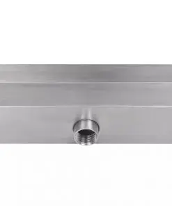 Rectangular Waterfall Pool Fountain Stainless Steel 30 cm