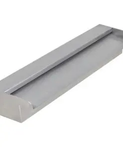 Rectangular Waterfall Pool Fountain Stainless Steel 45 cm