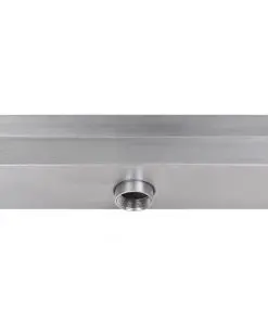 Rectangular Waterfall Pool Fountain Stainless Steel 45 cm