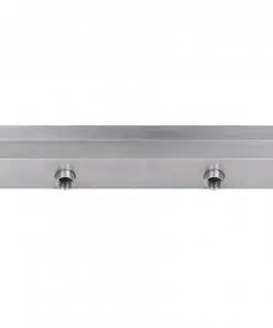 Rectangular Waterfall Pool Fountain Stainless Steel 60 cm