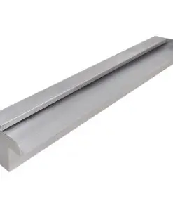 Rectangular Waterfall Pool Fountain Stainless Steel 90 cm