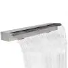 Rectangular Waterfall Pool Fountain Stainless Steel 150 cm