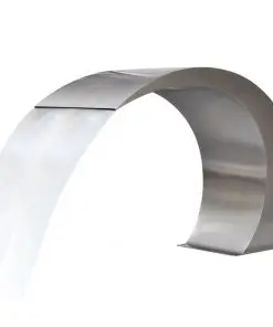 Garden Waterfall Pool Fountain Stainless Steel 45x30x60 cm