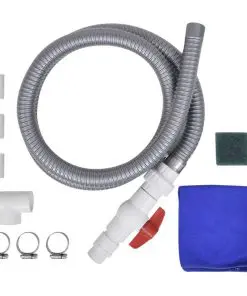 Garden Waterfall Pool Fountain Stainless Steel 45x30x60 cm