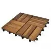 Decking Tiles 30 x 30 cm Acacia Set of 30 Decking Tiles 30 x 30 cm Acacia Set of 30