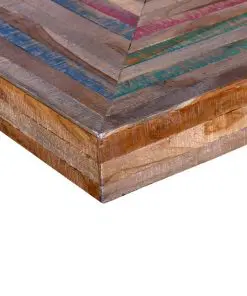 vidaXL Coffee Table with V-shaped Legs Reclaimed Teak Wood