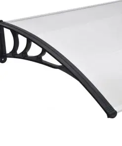 vidaXL Door Canopy 240 x 100 cm PC