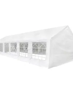 vidaXL White Party Tent 12×6 m