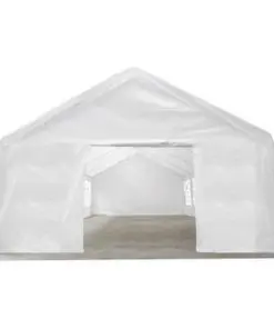 vidaXL White Party Tent 12×6 m